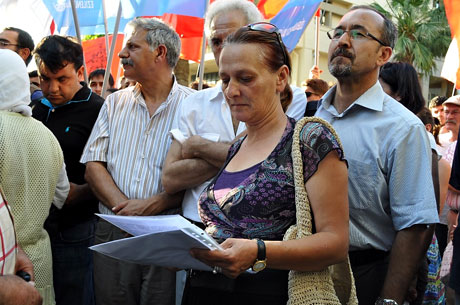 YSK'ya Diyarbakır ve Taksim'de protesto galerisi resim 2