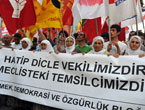 YSK'ya Diyarbakır ve Taksim'de protesto