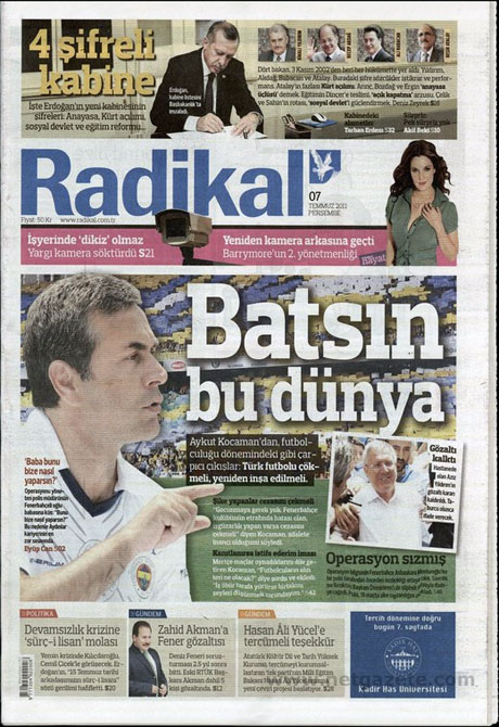 Yeni Kabine manşetlere böyle yansıdı galerisi resim 12