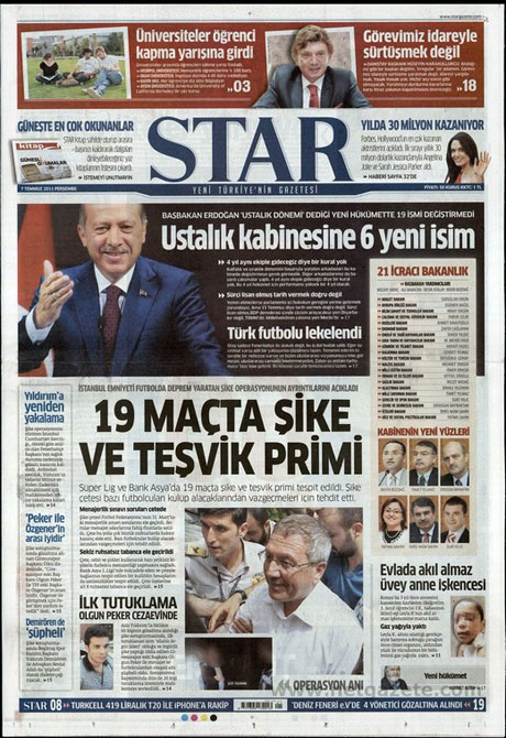 Yeni Kabine manşetlere böyle yansıdı galerisi resim 15