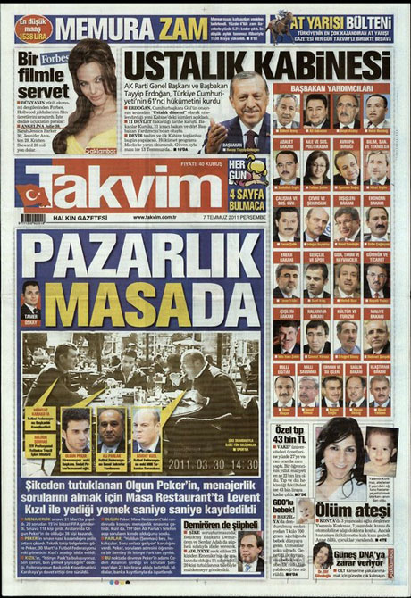 Yeni Kabine manşetlere böyle yansıdı galerisi resim 16