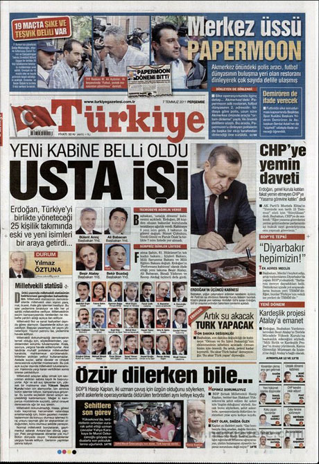 Yeni Kabine manşetlere böyle yansıdı galerisi resim 18