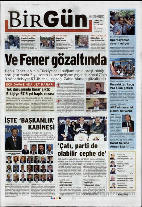 Yeni Kabine manşetlere böyle yansıdı galerisi resim 2