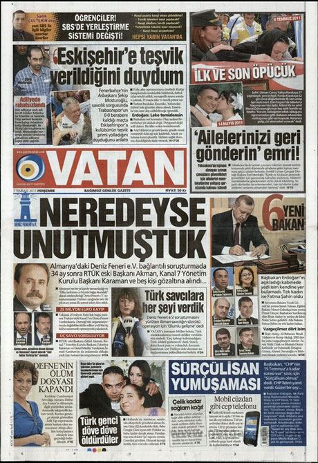 Yeni Kabine manşetlere böyle yansıdı galerisi resim 20