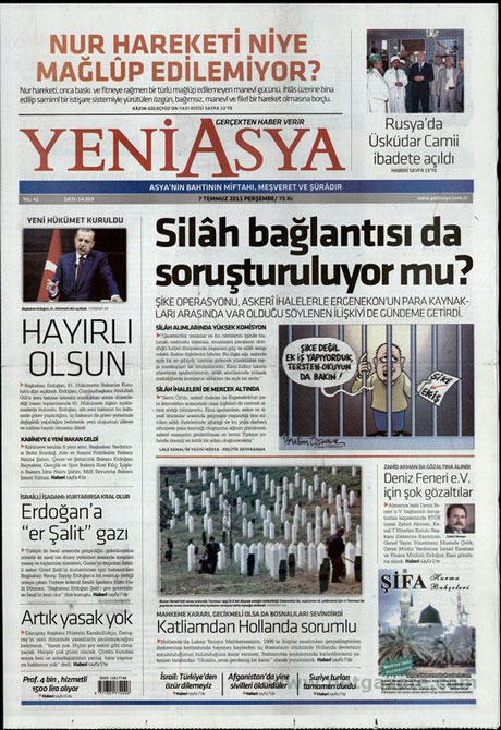 Yeni Kabine manşetlere böyle yansıdı galerisi resim 21