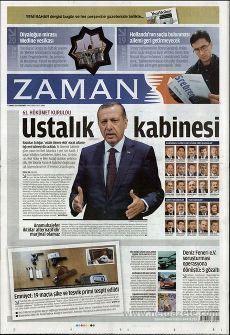 Yeni Kabine manşetlere böyle yansıdı galerisi resim 23