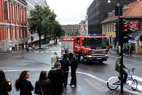 Norveç'in başkenti Oslo cehenneme döndü. galerisi resim 10