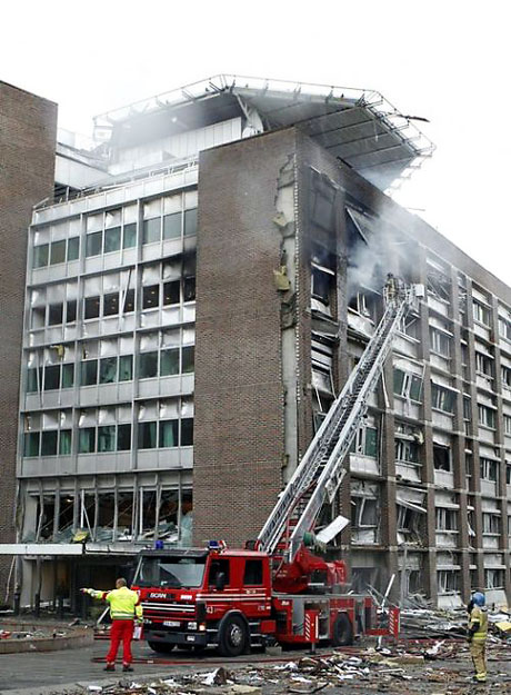Norveç'in başkenti Oslo cehenneme döndü. galerisi resim 11