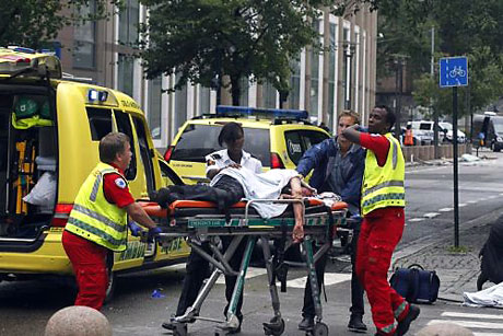 Norveç'in başkenti Oslo cehenneme döndü. galerisi resim 12