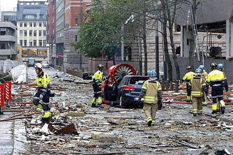Norveç'in başkenti Oslo cehenneme döndü. galerisi resim 15