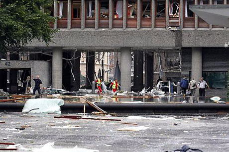 Norveç'in başkenti Oslo cehenneme döndü. galerisi resim 19