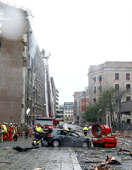 Norveç'in başkenti Oslo cehenneme döndü. galerisi resim 2