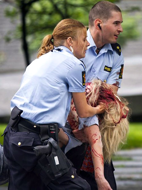 Norveç'in başkenti Oslo cehenneme döndü. galerisi resim 26