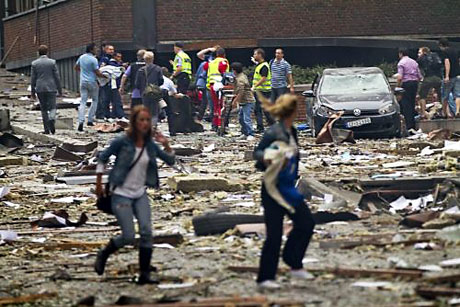 Norveç'in başkenti Oslo cehenneme döndü. galerisi resim 33