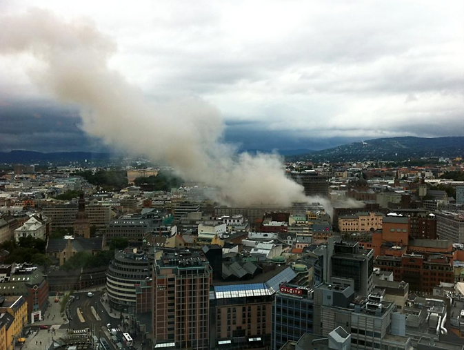 Norveç'in başkenti Oslo cehenneme döndü. galerisi resim 38