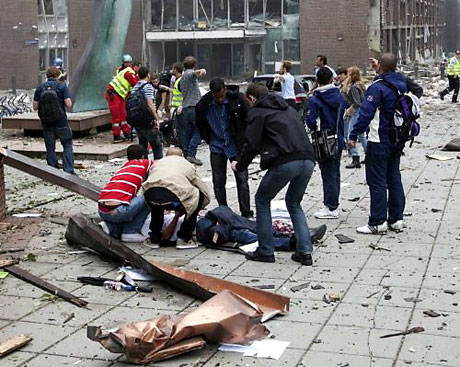 Norveç'in başkenti Oslo cehenneme döndü. galerisi resim 5