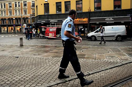 Norveç'in başkenti Oslo cehenneme döndü. galerisi resim 6
