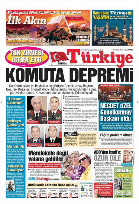 Türk basınında 'İstifa' depremi! galerisi resim 18