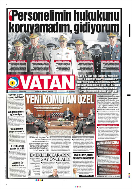 Türk basınında 'İstifa' depremi! galerisi resim 19