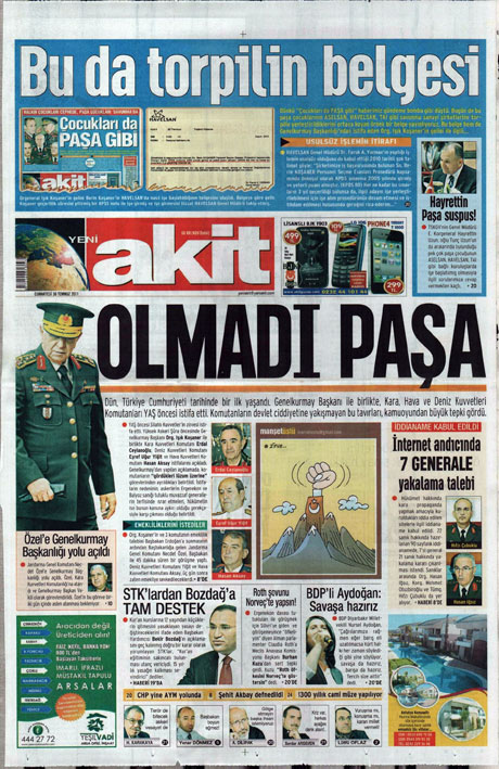 Türk basınında 'İstifa' depremi! galerisi resim 20