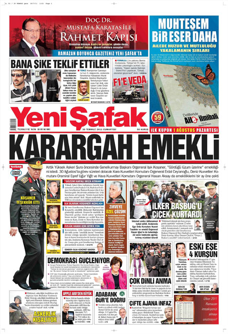 Türk basınında 'İstifa' depremi! galerisi resim 21