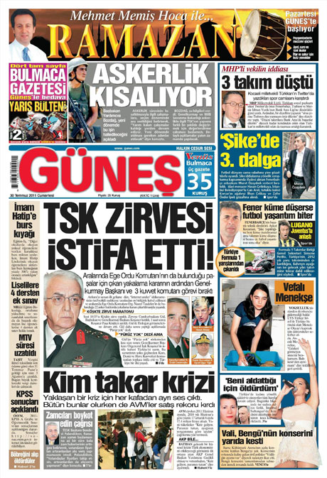 Türk basınında 'İstifa' depremi! galerisi resim 5
