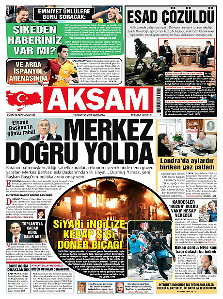 Suriye krizi maşetlere böyle yansıdı galerisi resim 1