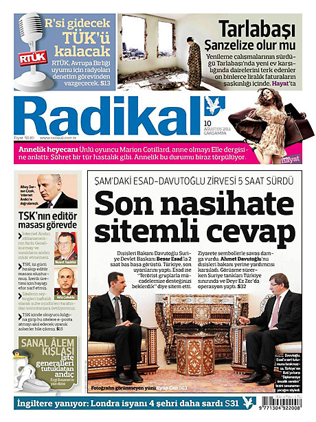 Suriye krizi maşetlere böyle yansıdı galerisi resim 12