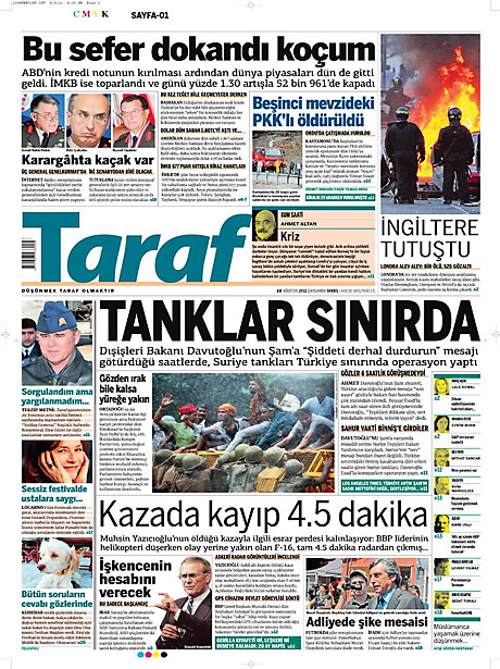 Suriye krizi maşetlere böyle yansıdı galerisi resim 17