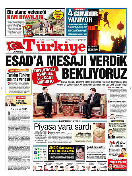 Suriye krizi maşetlere böyle yansıdı galerisi resim 18