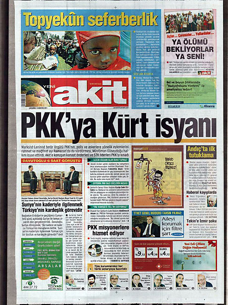 Suriye krizi maşetlere böyle yansıdı galerisi resim 20