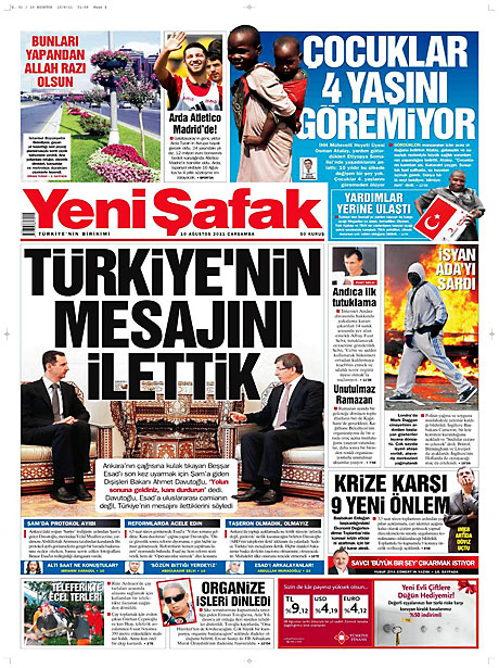 Suriye krizi maşetlere böyle yansıdı galerisi resim 21