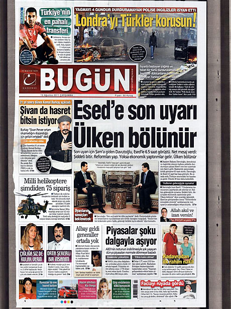 Suriye krizi maşetlere böyle yansıdı galerisi resim 3