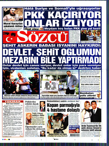 Karayılan bombasını gazeteler nasıl gördü? galerisi resim 13