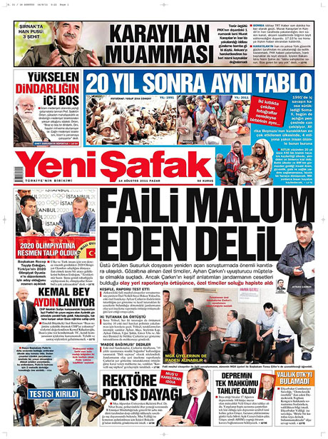 Karayılan bombasını gazeteler nasıl gördü? galerisi resim 20