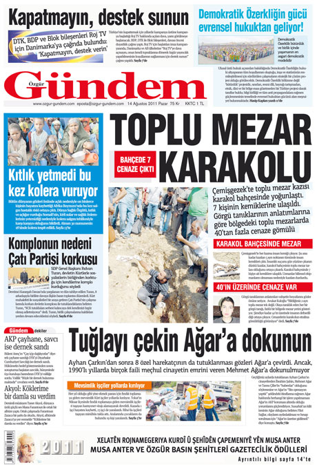 Karayılan bombasını gazeteler nasıl gördü? galerisi resim 22