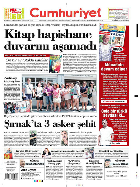 Karayılan bombasını gazeteler nasıl gördü? galerisi resim 3