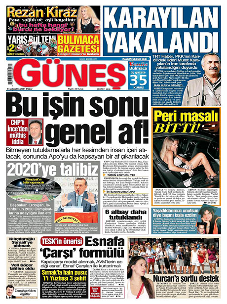 Karayılan bombasını gazeteler nasıl gördü? galerisi resim 4