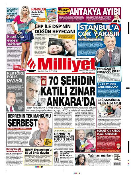 Karayılan bombasını gazeteler nasıl gördü? galerisi resim 8