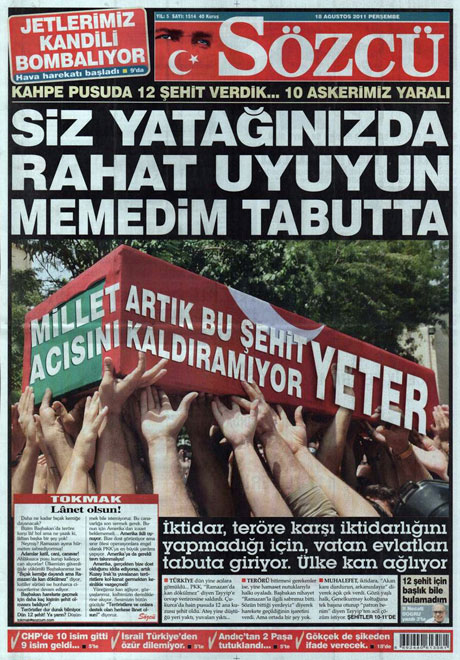 Türk medyasında Kandil manşetleri galerisi resim 14