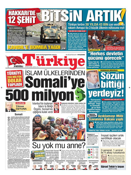 Türk medyasında Kandil manşetleri galerisi resim 18