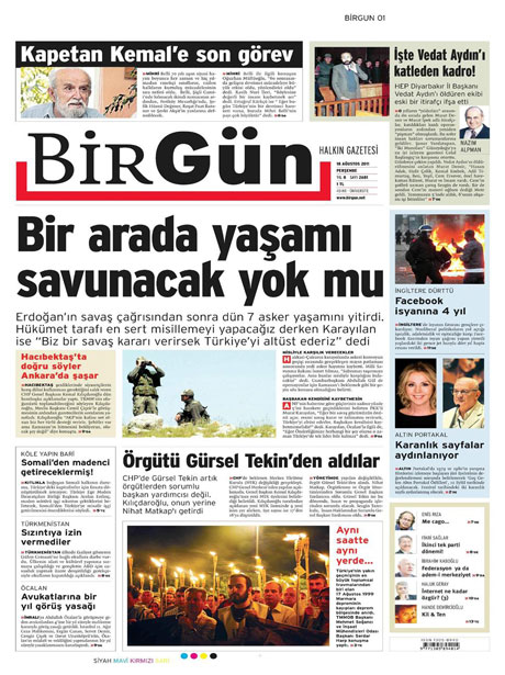 Türk medyasında Kandil manşetleri galerisi resim 2