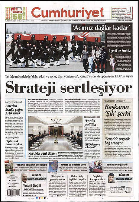 Yeni Şafak'tan BDP'ye manşet'ten cevap! galerisi resim 4