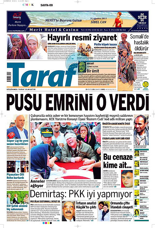 Günün Gazete Manşetleri (20.08.11) galerisi resim 17