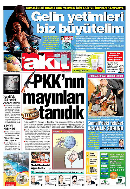 Günün Gazete Manşetleri (20.08.11) galerisi resim 22