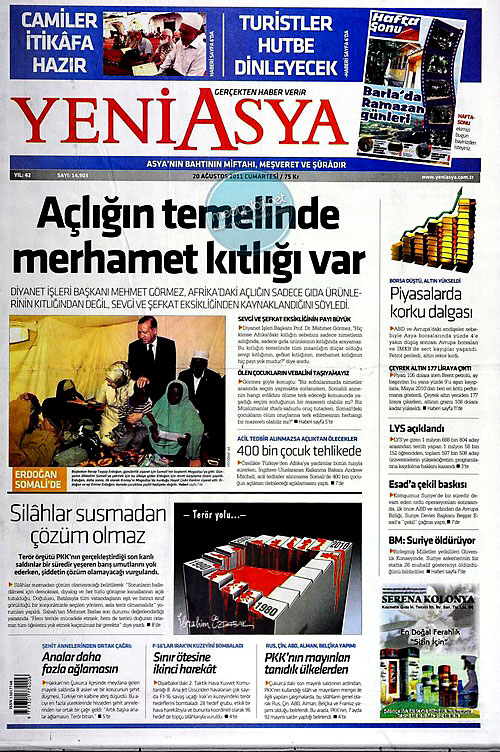 Günün Gazete Manşetleri (20.08.11) galerisi resim 23