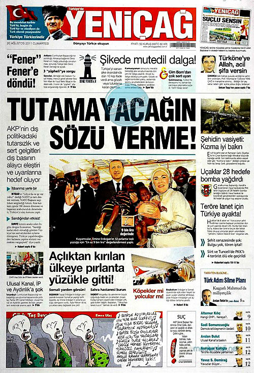 Günün Gazete Manşetleri (20.08.11) galerisi resim 24