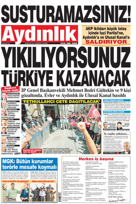 Günün Gazete Manşetleri (20.08.11) galerisi resim 26