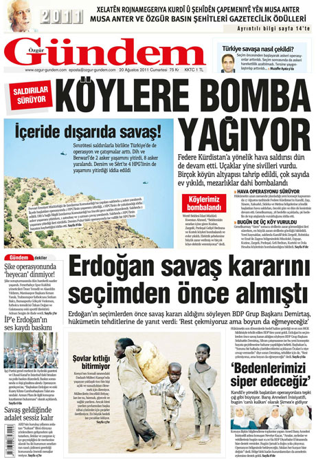 Günün Gazete Manşetleri (20.08.11) galerisi resim 28