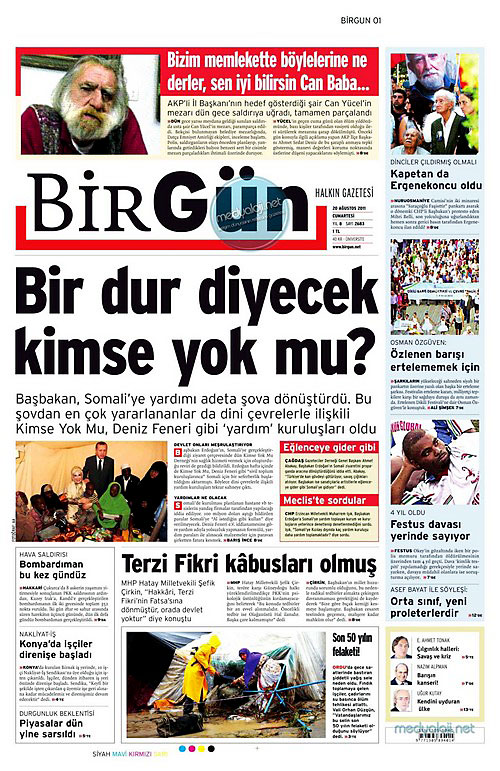 Günün Gazete Manşetleri (20.08.11) galerisi resim 3